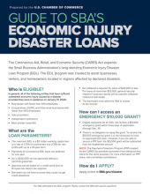 Guide To SBA's Economic Injury Disaster Loans | U.S. Chamber Of Commerce